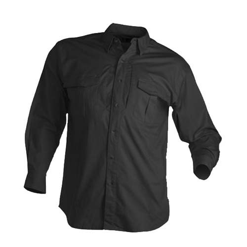 Tactical Long Sleeve Shirt, Black