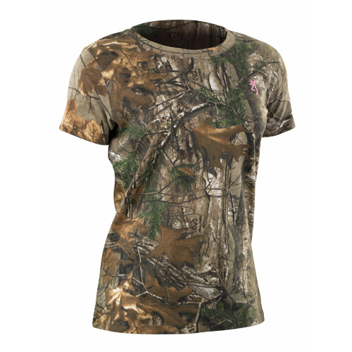 Wasatch Short Sleeve Shirt for Her, Realtree Xtra Camo
