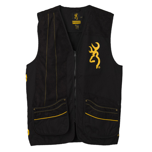 Team Browning Vest, Black/Gold